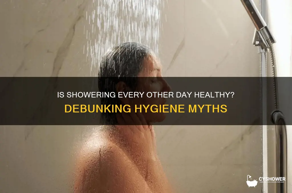 is it normal to take a shower every other day
