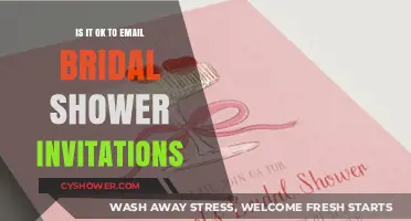 Emailing Bridal Shower Invites: Modern Etiquette for Today's Celebrations