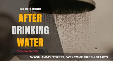 Showering After Drinking Water: Debunking Myths and Best Practices