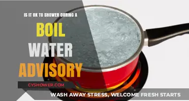 Showering Safely: What to Do During a Boil Water Advisory