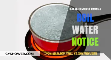 Showering Safely: What to Know During a Boil Water Notice