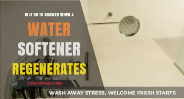 Showering During Water Softener Regeneration: Safe or Not?