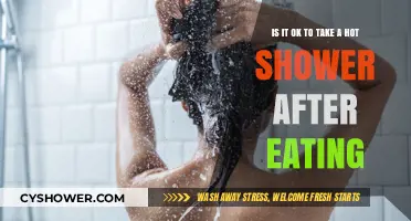 Hot Showers After Meals: Safe or Risky Practice?