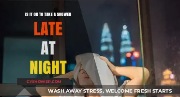 Is a Late-Night Shower Beneficial or Disruptive to Sleep?