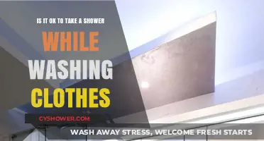 Shower and Laundry: Combining Tasks or a Water-Wasting Mistake?