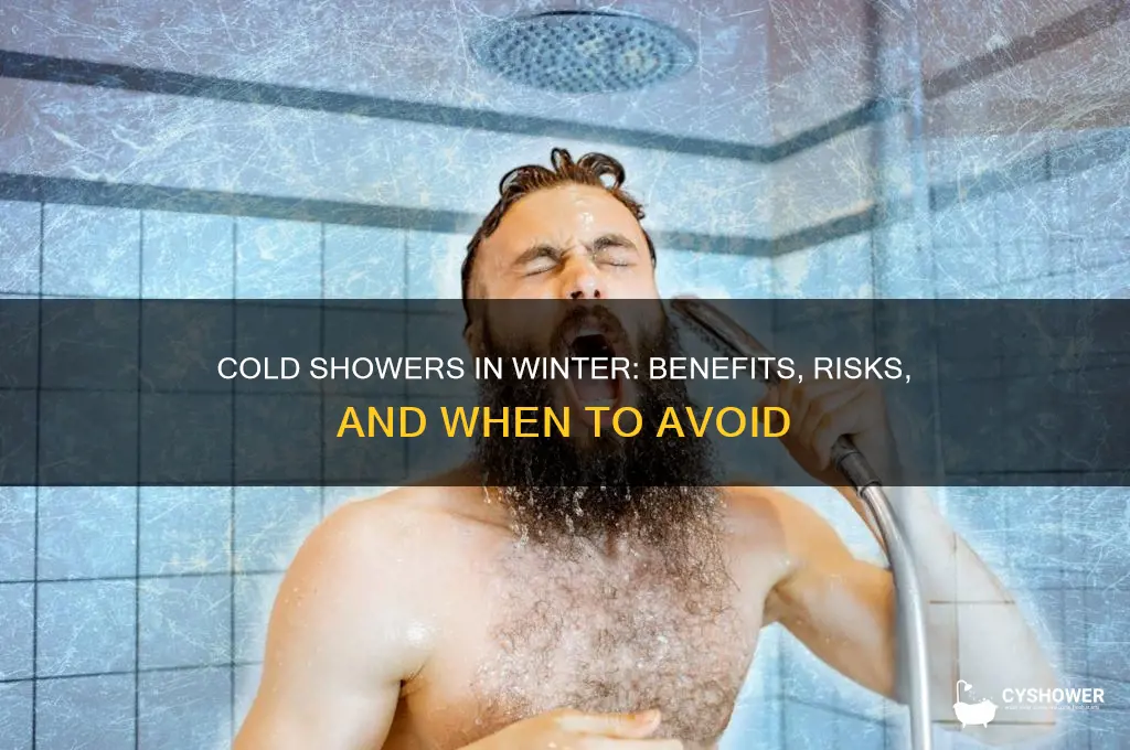 is it ok to take cold shower in winter