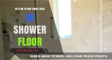 Large Tiles in Shower Floors: Pros, Cons, and Practical Tips