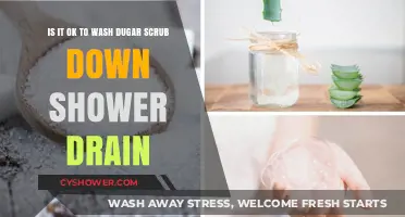 Can You Safely Wash Sugar Scrub Down the Shower Drain?