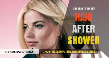 Is Air Drying Hair Post-Shower Safe or Damaging?