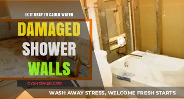 Caulking Water-Damaged Shower Walls: A Temporary Fix or Risky Move?
