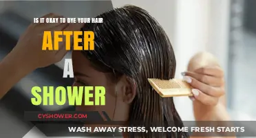 Post-Shower Hair Dye: Safe Practice or Potential Disaster?
