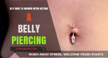 Belly Piercing Aftercare: Is Showering Safe for Your New Piercing?