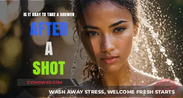 Showering After a Shot: Safe or Risky? Expert Advice