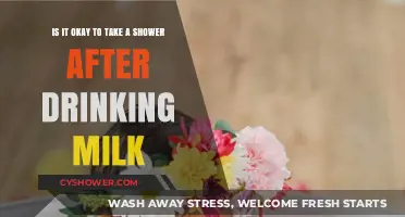 Shower After Milk: Safe or Risky? Debunking the Myth