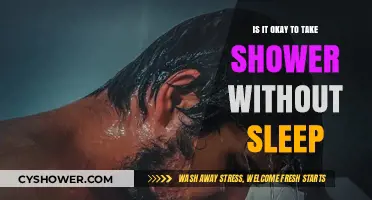 Showering Without Sleep: Benefits, Risks, and When It’s Okay
