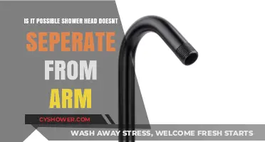 Can a Shower Head Stay Attached to the Arm?