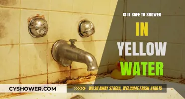 Is Yellow Water Safe for Showering? Risks and Solutions Explained