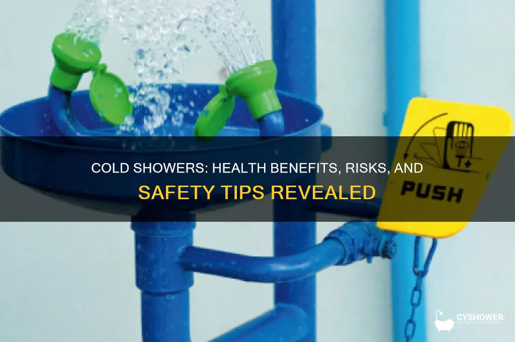 is it safe to take a cold shower