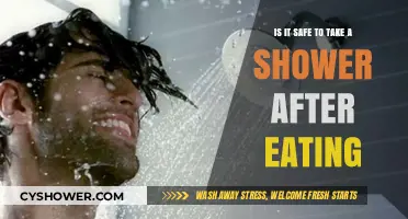 Showering After Eating: Safe Practice or Health Risk?