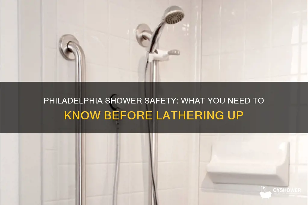 is it safe to take a shower in philadelphia