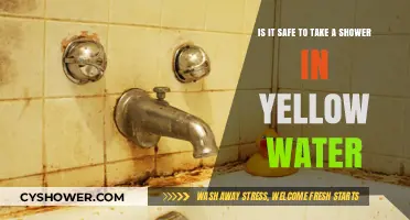 Is Yellow Water Safe for Showers? Health Risks Explained