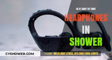 Shower Tunes: Are Headphones Safe for Wet Environments?