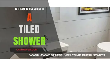 Comet in Tiled Showers: Safety Tips and Best Practices