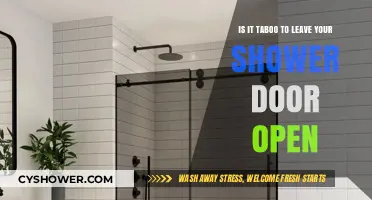 Open Shower Doors: Breaking Taboos or Just Practical Living?