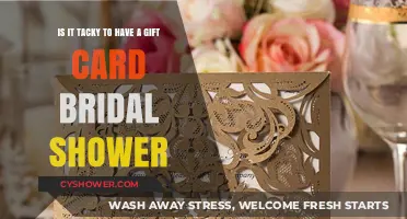 Gift Card Bridal Showers: Tacky or Thoughtful Tradition?