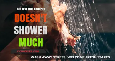 Brad Pitt's Shower Habits: Separating Fact from Fiction