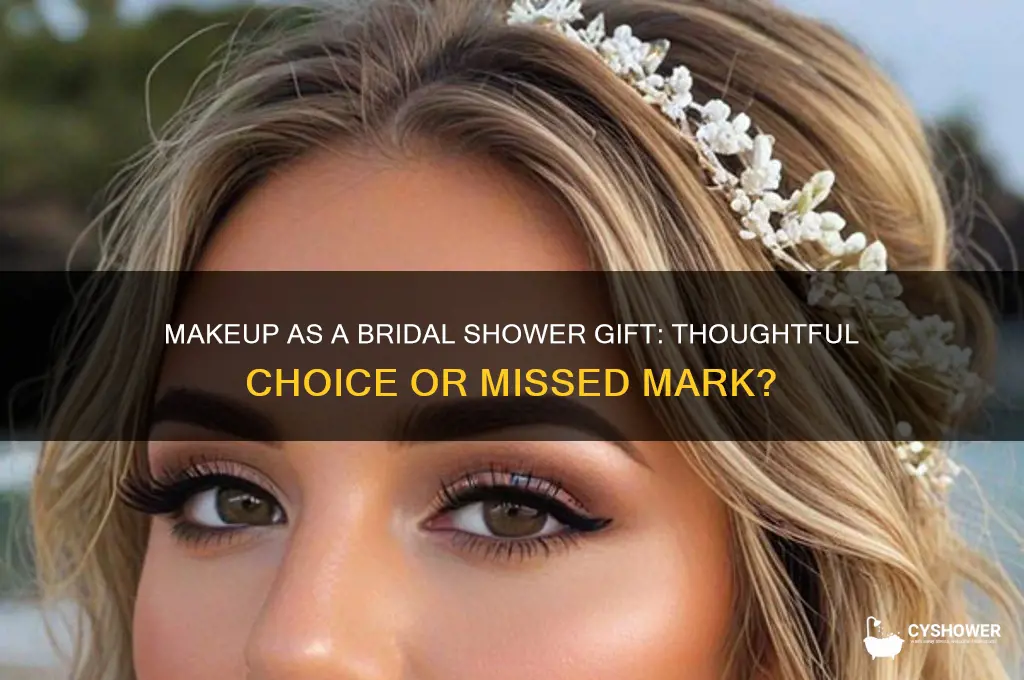 is makeup a good bridal shower gift