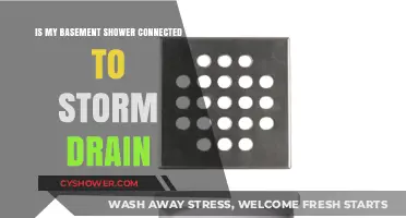 Basement Shower Drain Connection: Storm Drain or Separate System?