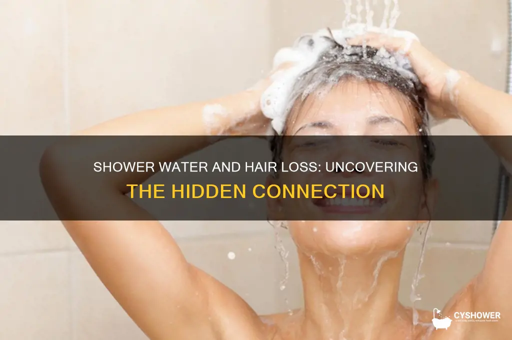 is my shower water making my hair fall out
