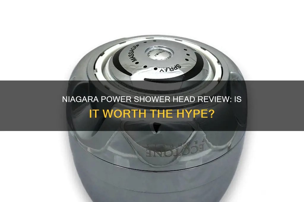 is niagara power shower head good