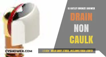 Oatley Bronze Shower Drain: Non-Caulk Installation Guide and Tips