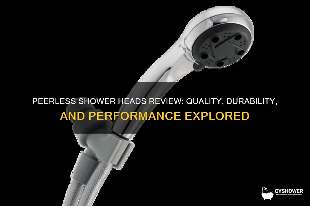 is peerless a good brand for shower heads