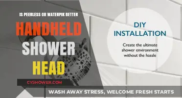 Peerless vs. Waterpik: Which Handheld Shower Head Reigns Supreme?