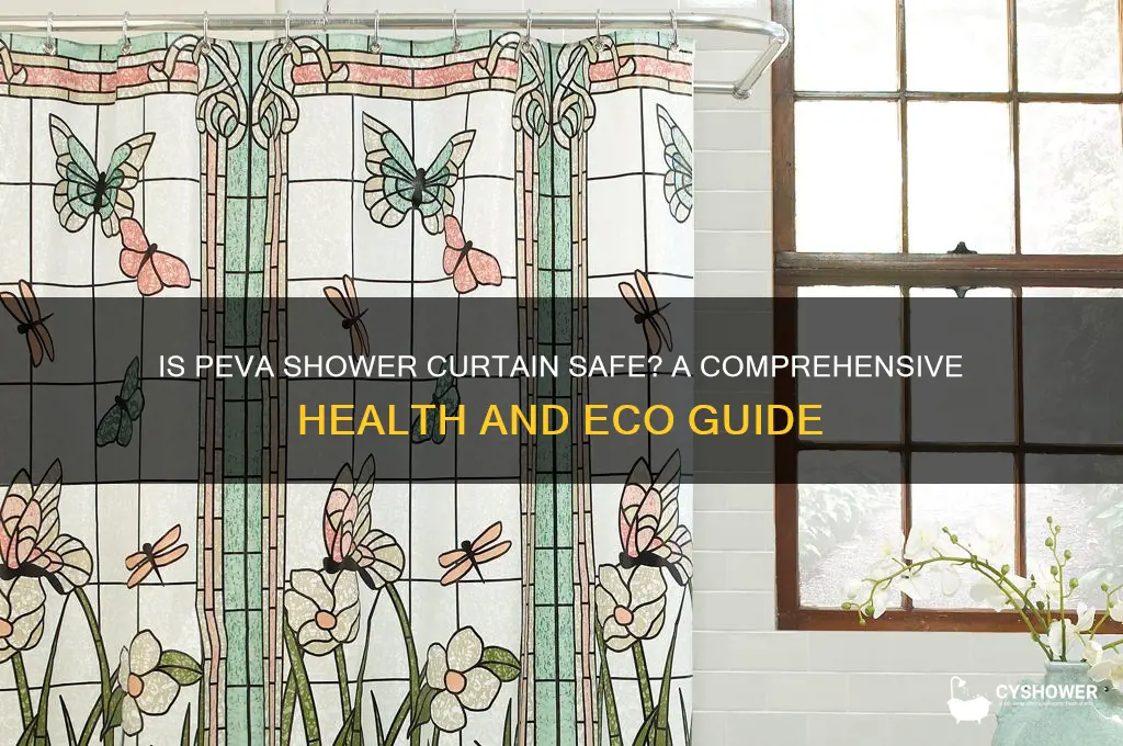 is peva shower curtain safe