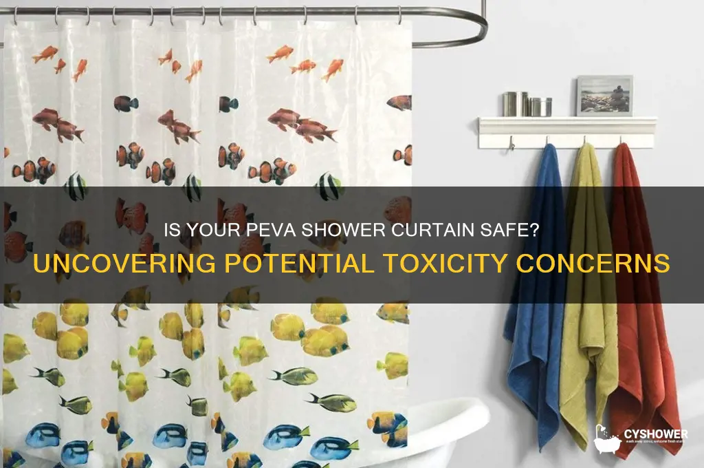 is peva shower curtain toxic
