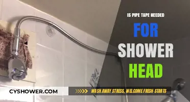 Is Pipe Tape Essential for Shower Head Installation? A Guide