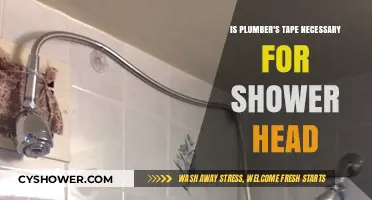 Is Plumber's Tape Essential for Shower Head Installation?