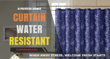 Polyester Shower Curtain Water Resistance: Fact or Fiction?