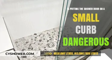 Shower Door on Small Curb: Safety Risks and Prevention Tips