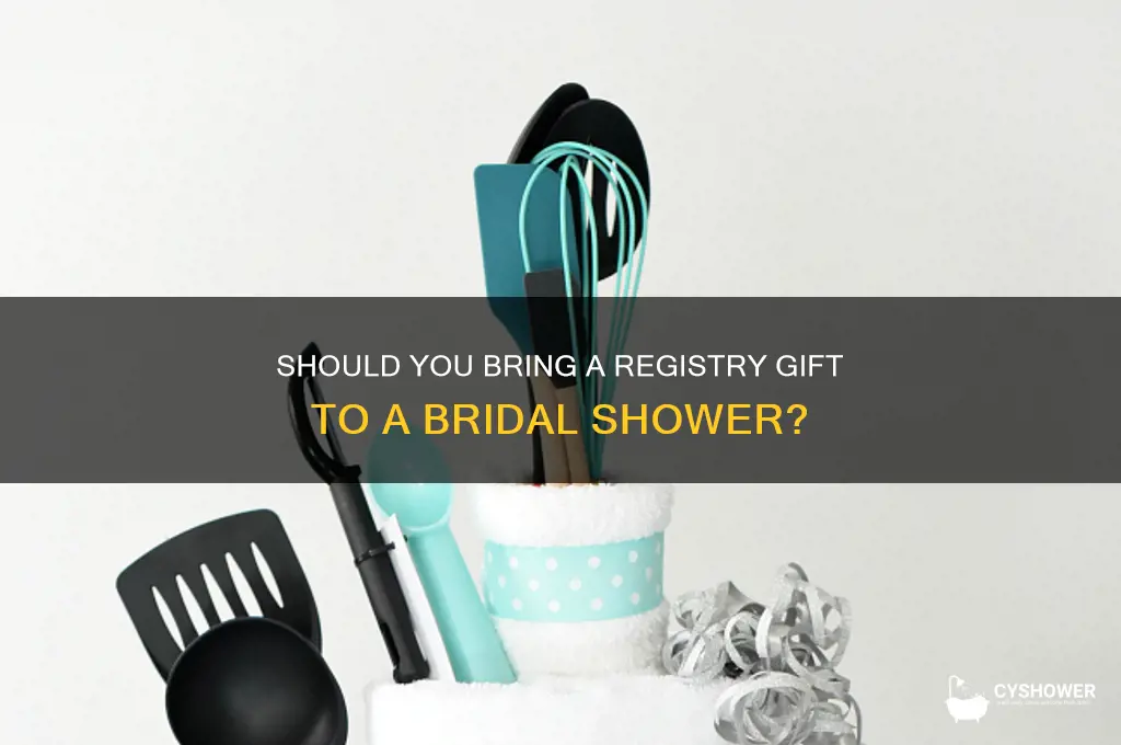 is registry gift for bridal shower
