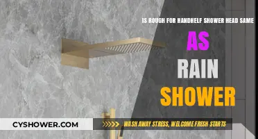 Handheld vs. Rain Shower: Are Rough-In Requirements the Same?
