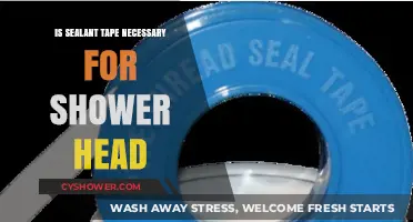 Is Sealant Tape Essential for Shower Head Installation? A Guide