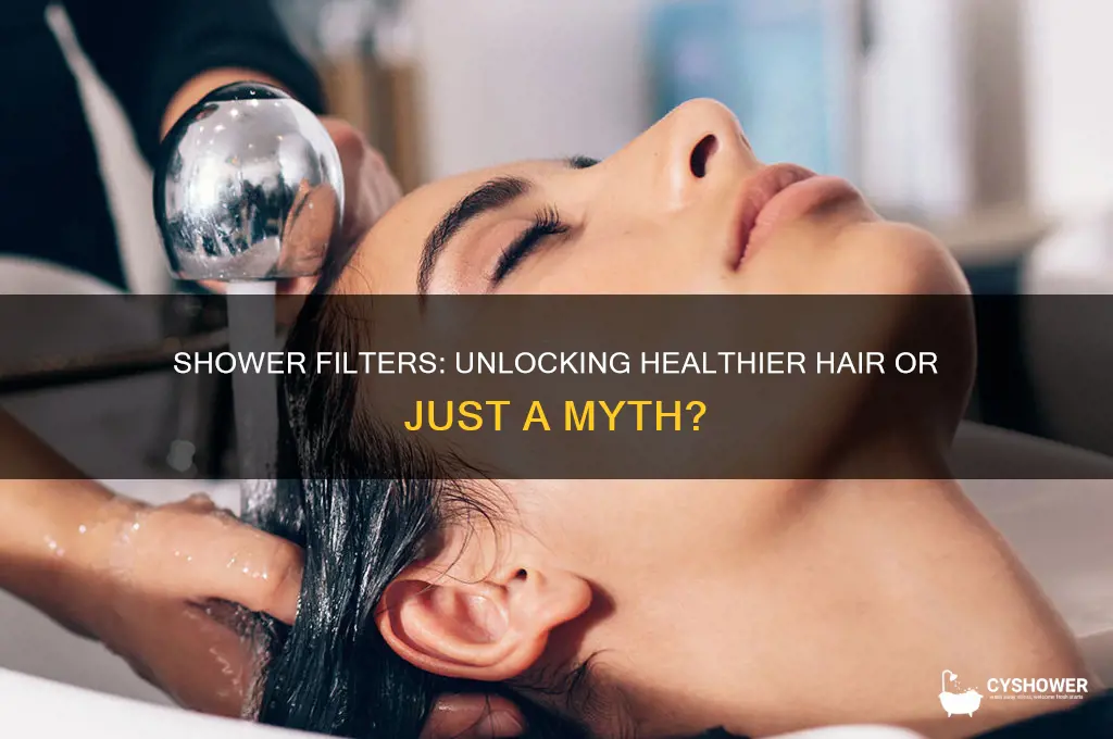 is shower filter good for hair