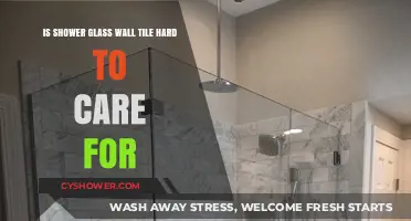 Shower Glass Wall Tile Maintenance: Easy or High-Maintenance?