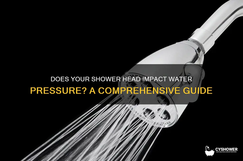 is shower head makes difference in water pressure
