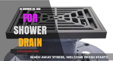 Shower Oil vs. Drain Health: What You Need to Know